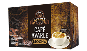 Café Avarle Mocha Coffee with Ganoderma & Cordyceps